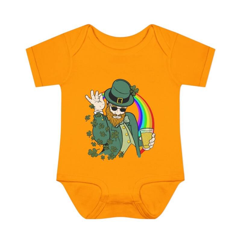 Shamrock Bae Baby Bodysuit – Funny Irish Baby One-Piece for St. Patrick’s Day - Image 9