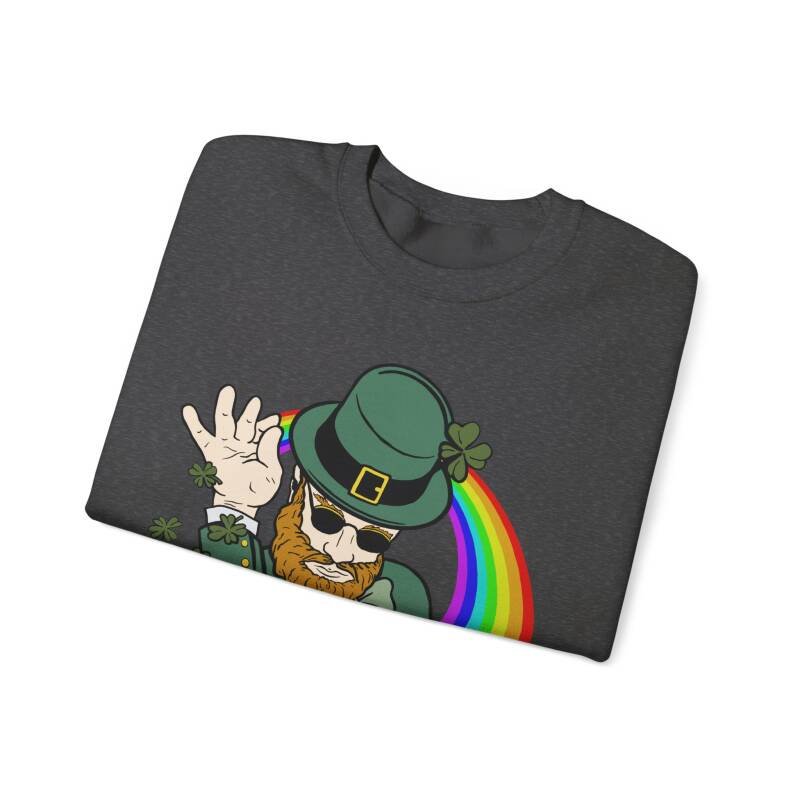 Shamrock Bae Unisex Heavy Blend Sweatshirt – Funny Irish Crewneck for St. Patrick’s Day Style - Image 19