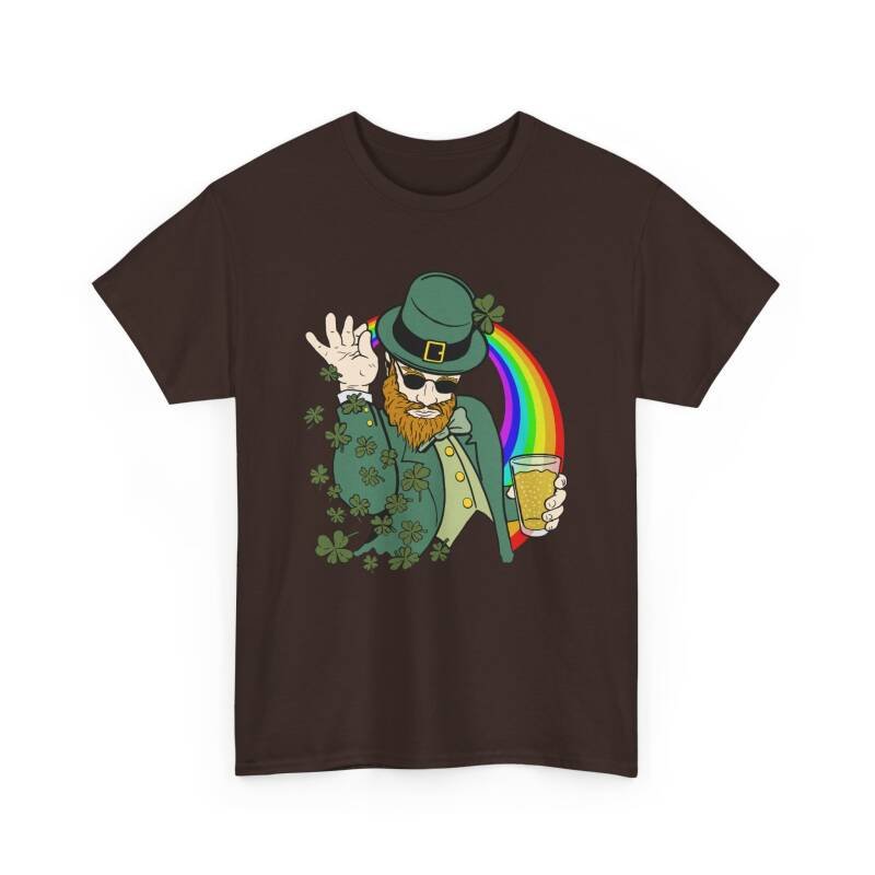 Shamrock Bae Unisex Heavy Cotton T-Shirt – Funny Irish Tee for St. Patrick’s Day Shenanigans - Image 12