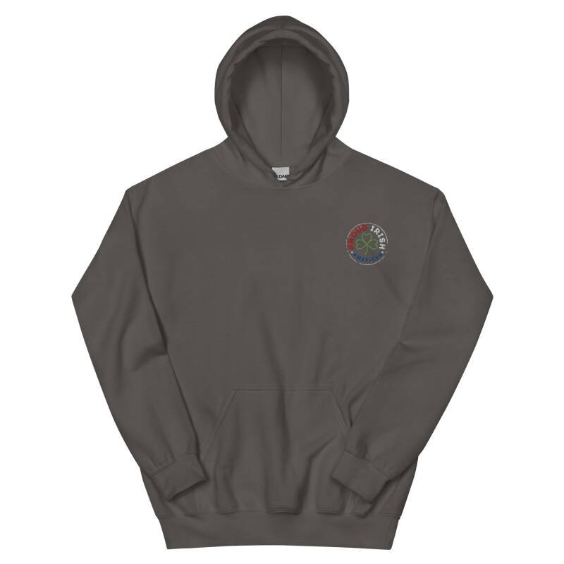 Proud Irish American Unisex Embroidered Hoodie – Heavy Blend Heritage Hoodie with Signature Logo - Image 14