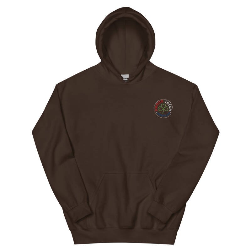 Proud Irish American Unisex Embroidered Hoodie – Heavy Blend Heritage Hoodie with Signature Logo - Image 8