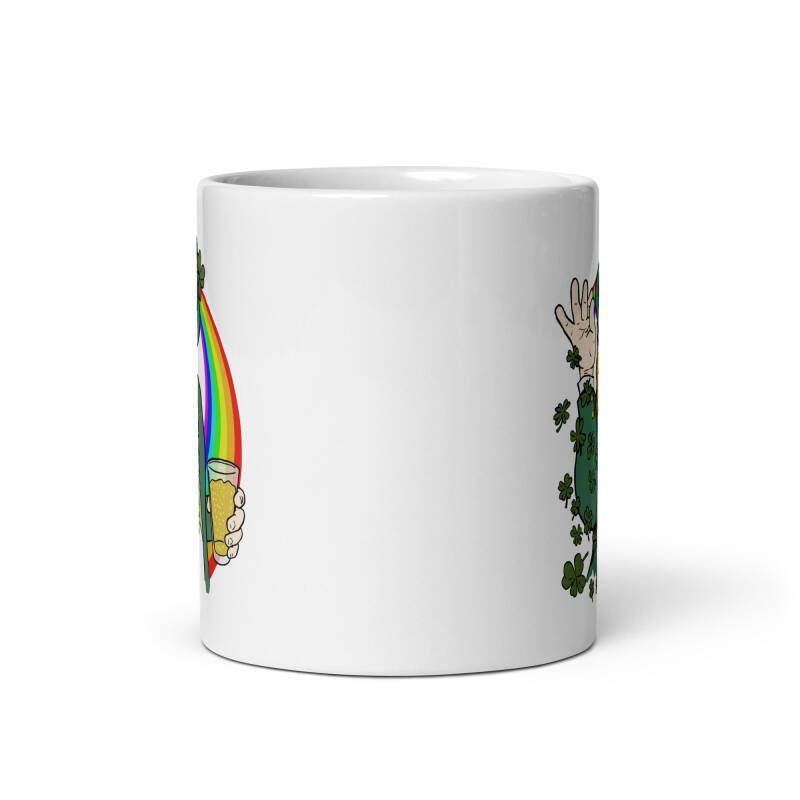 Shamrock Bae Mug – Funny Irish Coffee Cup in 11 oz, 15 oz, or 20 oz Sizes - Image 4