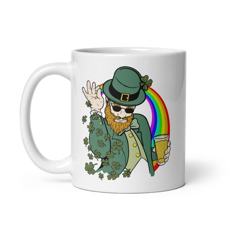 Shamrock Bae Mug – Funny Irish Coffee Cup in 11 oz, 15 oz, or 20 oz Sizes - Image 3