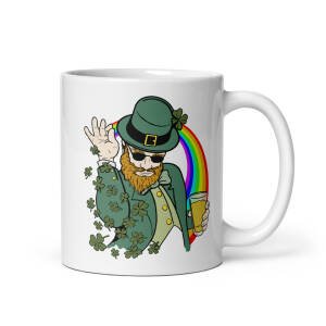 Shamrock Bae Mug – Funny Irish Coffee Cup in 11 oz, 15 oz, or 20 oz Sizes