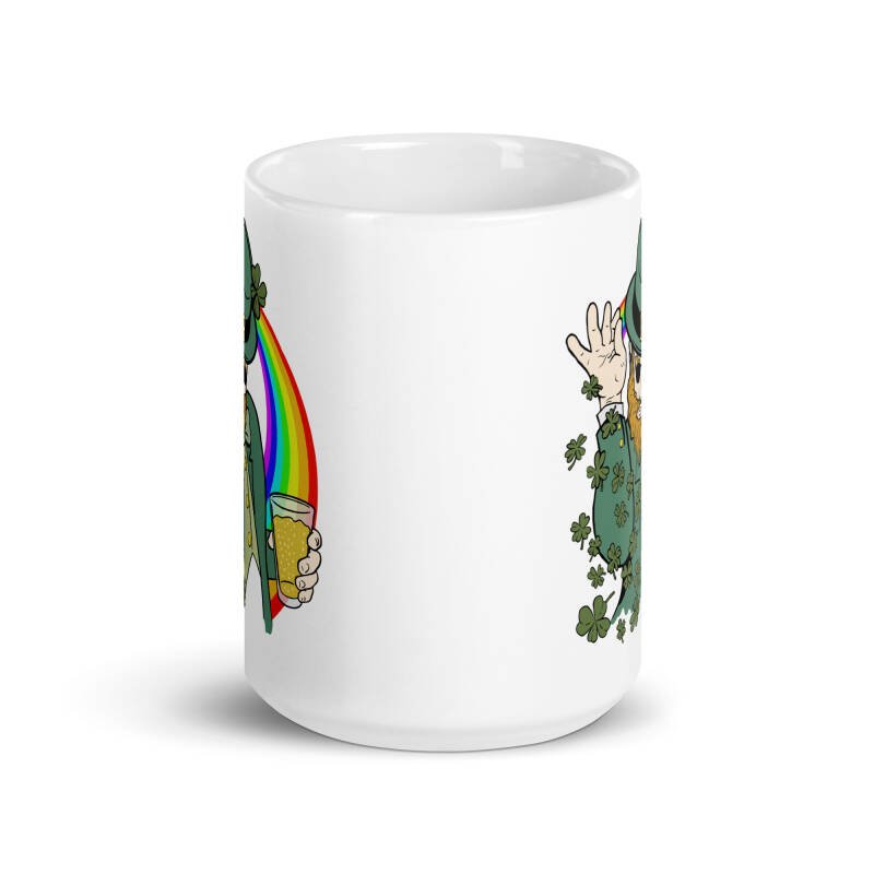 Shamrock Bae Mug – Funny Irish Coffee Cup in 11 oz, 15 oz, or 20 oz Sizes - Image 7