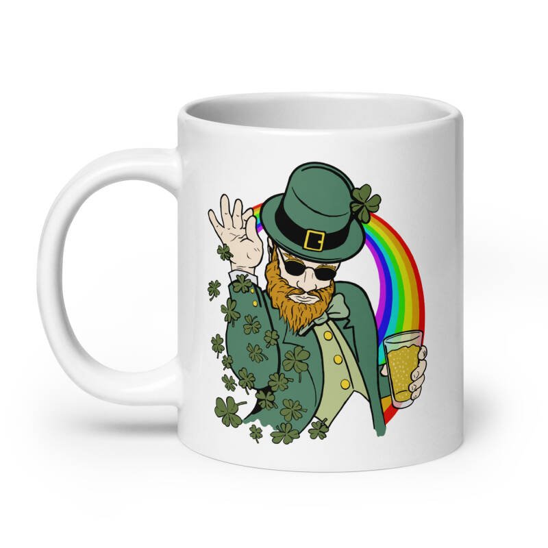 Shamrock Bae Mug – Funny Irish Coffee Cup in 11 oz, 15 oz, or 20 oz Sizes - Image 8