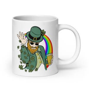 Shamrock Bae Mug – Funny Irish Coffee Cup in 11 oz, 15 oz, or 20 oz Sizes